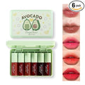 6 Colors Lip Tint Stain Set, Korean Lip Gloss, Mini Liquid Lipstick, Lip Tint Set, Lip Stain Long Lasting Waterproof, Non-Stick Cup, High Pigment, Cute Stuff, Lip Makeup