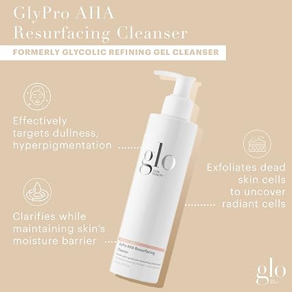 Glo Skin Beauty GlyPro AHA Resurfacing Gel Face Cleanser, 5 oz