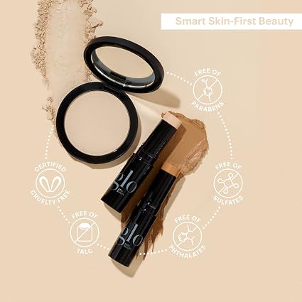 Glo Skin Beauty Skin Glow Stick Cream Highlighter, Rosa, 0.21 oz Hydrating mineral face highlighter, clean beauty, mica pigments, sensitive skin, rose gold glow, buildable luminous finish